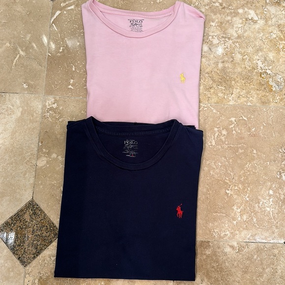 POLO RALPH LAUREN TEE SHIRTS (2) SIZE L - Picture 6 of 9